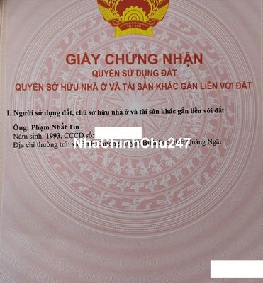 [CHÍNH CHỦ] BÁN ĐẤT KHU 577 - PHÍA TRƯỚC LÀ BIỆT THỰ + CÔNG VIÊN