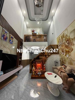 nhà mặt tiền thạnh lộc 29 4x15 có 3pn 2 wc nhà mới đang chờ làm sổ