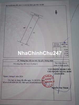 Chỉ có 1 lô *** chỉnh chủ cần bán lô đất tại Xã Bắc Sơn