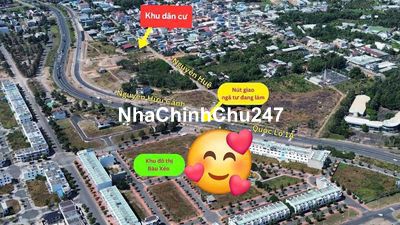 Chị chủ dễ thương ở Sài Gòn gửi bán lô đất đẹp tại trung tâm thị trấn