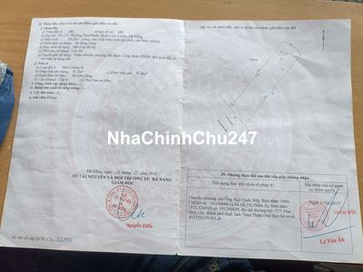 CHÍNH CHỦ BÁN NHÀ 82A TÔ HIỆU- ĐƯỜNG 7.5M VỊ TRÍ KINH DOANH