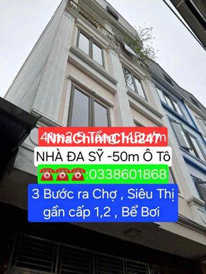 Nhà Đa Sỹ -41m2 5 Tầng 4 Ngủ - 50m Ra Ô Tô qua Lại - 5 Tỷ 8