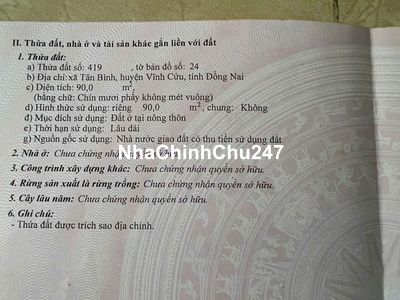 A chủ cần bán lô đất song song đường N5 . Xây dựng tự do . Giá tốt alo