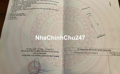 Chính chủ cần bán đất Mẹ Thứ- đường 10m5. Diện tích 126,8 m2.