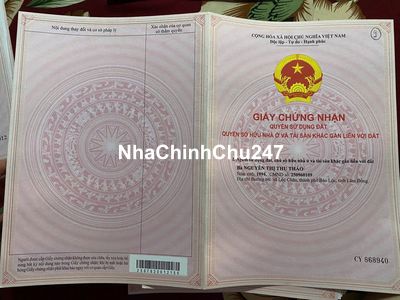 BÁN ĐẤT NỀN NGHỈ DƯỠNG BẢO LỘC – SỔ HỒNG RIÊNG, SANG TÊN NGAY