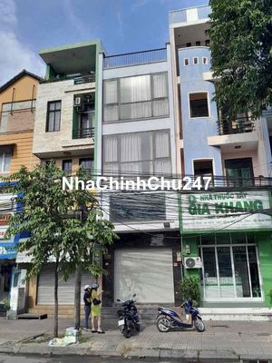 nhà mặt tiền trường chinh rộng 60 m xây 3 lầu