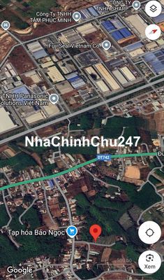 Bán 10m đất ngay cổng kcn. ( chính chủ ) có thể tách làm 2 lô.