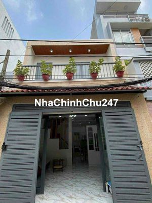 💎 💎 💎 NHÀ MỚI 5X10M TRỆT 1 LẦU 2PN 2WC HẺM XE HƠI BÙI QUANG LÀ P12 GV