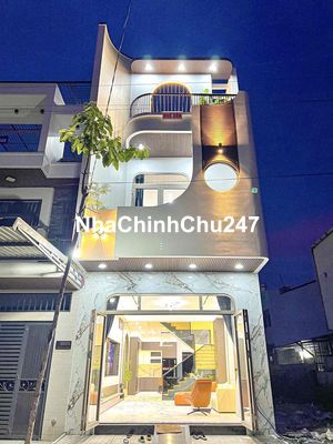 NHÀ TRỆT 2 LẦU MỚI ĐẸP - FULL NỘI THẤT CAO CẤP -ĐƯỜNG D4 KDC HỒNG LOAN