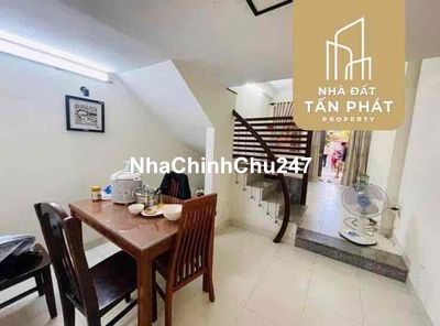 NƠ TRANG LONG _ 3 TẦNG _ 40m2 _ Ở/ KINH DOANH _ HẺM XE HƠI TRÁNH