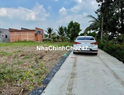 Hot! Chính chủ bán đất sát Vinhomes Hậu Nghĩa- 110m2 - sổ hồng riêng.